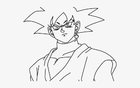 Tagged under pok%c3%a9mon x and y, goku, dragon ball. Dragon Ball Clipart Black And White Dragon Ball Super Goku Black Drawing Transparent Png 728x435 Free Download On Nicepng