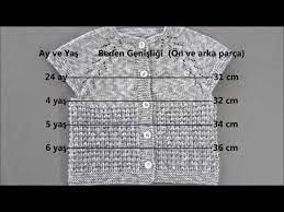 alttan baslama bebek yelegi olculeri youtube beden olcusu bebek orgu egitimleri