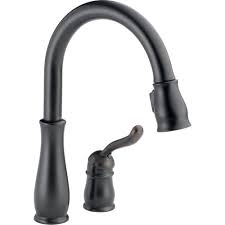 delta leland single handle pull down