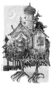 Mr Mussorgsky Makes Good Medicine Baba Yaga Baba Yaga House Art