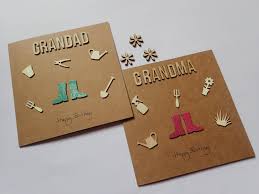 Homemade Birthday Card Ideas For Grandpa Personalised Gardening Birthday Card Grandma Grandad Etsy Card Making Birthday Personalized Birthday Cards Greeting Cards Handmade