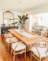 Bohemian design embraces color with abandon, from earthy reds and browns to rich, saturated jewel tones. 31 Amazing Wall Mirror Design Ideas For Dining Room Decor Pimphomee Dining Room Small Boho Dining Room Dining Room Inspiration
