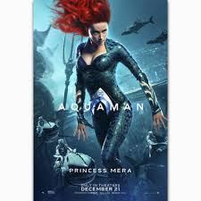 Add interesting content and earn coins. 249729 Hot Aquaman Amber Heard Mera 2018 Superhero Dc Movie Wall Print Poster De Eur 11 16 Picclick De