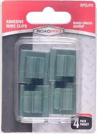 RoadPro RPCLIPS Adhesive Wire Clips 4-Pack - Walmart.com