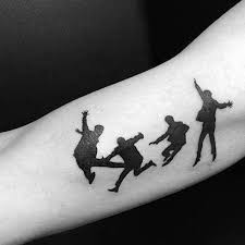 See more ideas about beatles tattoos, tattoos, the beatles. 50 Beatles Tattoos For Men English Rock Band Design Ideas