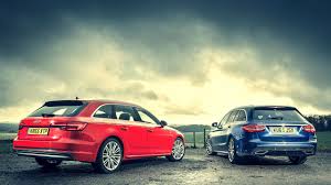 Quick Twin Test Audi A4 Avant Vs Mercedes C250d Estate Top Gear