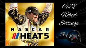 The settings they do give us for our wheels don't even have metrics associated with them, so i can't tell you to set your wheel to a certain. Nascar Heat 5 Wheel Settings Setup Guide Using A Logitech G29 Steering Wheel Pedals Shifter Set Youtube