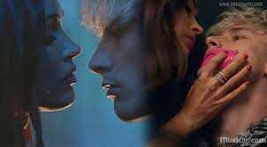 Megan fox and machine gun kelly are pairing up on screen amid speculation about the nature of their relationship. Megan Fox Appears In Machine Gun Kelly S New Music Video Bloody Valentine