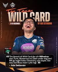 Berikut tim favorit pada babak Wild Card versi Ade Setiawan ...