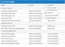 Ext Js Grid Grouping Tutorial Dzone Web Dev