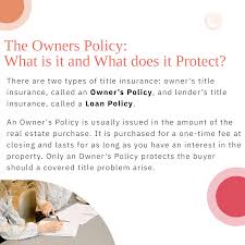 24/7/365 scanning of 200+ data points & alerts you if any fraud attempts are detected. Title Tip Tuesday What Is The Owners Policy And What Does It Protect Coretitle