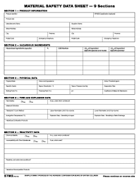 Start studying safety data sheets (sds). Safety Data Sheet Template 2019 Fill Online Printable Fillable Blank Pdffiller
