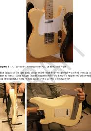 Talk to a fender specialist! Body Contouring On A Fender Stratocaster Download Scientific Diagram