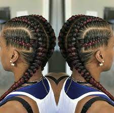 2020 Cornrow Hairstyles 12 Braids Braidstyles Feedinbraids Neatbraids Ponytailweave Feedi African Braids Hairstyles Cornrow Hairstyles Natural Hair Styles