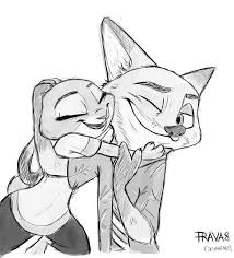 Oh Judy Let The Poor Fox Rest He S Not Going Anywhere Something Something Energizer Bunny Okay We Re Done Here I Ca Zootopia Nick And Judy Zootopia Art