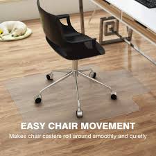 Here are 7 casters for your office chair that won't damage your carpet, presented after much research and discussion. Ktaxon Office Chair Mat For Hard Floor Floor Mat For Office Chair Rolling Chairs Desk Mat Office Mat Walmart Com Walmart Com