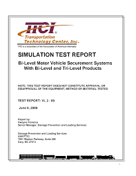 SIMULATION TEST REPORT