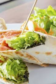 Wrap Au Saumon Wrap Au Saumon Recette Vite Fait Recette