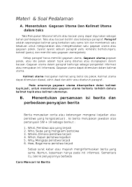 Sedangkan ide pokok paragraf tersebut adalah kekayaan alam indonesia sangat melimpah. Doc Materi Soal Pedalaman Ximia3 Bhawikarsu Academia Edu