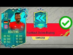 As part of the team of the year promotional event, bayern defender jérôme boateng is the latest player to receive a player moments card. Flashback Jerome Boateng Sbc Cheapest Way No Loyalty Youtube