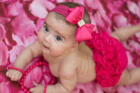 Baby Headband Headwrap, Pink Baby Headband, Baby Big Bow Headband, Newborn  Headband, Baby Headband, Nylon Headband, Pink Baby Headband, 1034