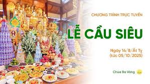 🔴 [TRỰC TIẾP] Lễ cầu siêu