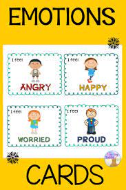Drama Card Bundle Emotions Cards Classroom Fun Teaching