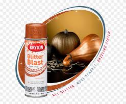 Use Krylon Glitter Blast Spray Paint For A Cool Effect Krylon Glitter Blast Citrus Hd Png Download 635x616 2512494 Pngfind