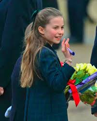 Catherine & Charlotte | NEW Princess Charlotte during the annual walk to  St. Mary Magdalene Church for the Christmas Day service in Sandringham  today 🎄 For her fourth time at this family