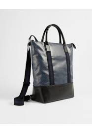Salvatore ferragamo travel gancio embossed leather belt bag. Men S Designer Leather Backpacks Ted Baker Us