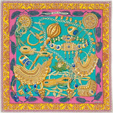 La Maison Des Carres Hermes Zenobie Reine De Palmyre Hermes Scarf Silk Twill Scarf Scarf Design