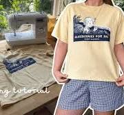 hem your t-shirts the easy way | beginner sewing tutorial