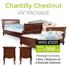We did not find results for: Chantilly Bedroom Set In Chestnut 4ft 6 Island Furniture Co