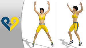 Jumping Jacks Saltos Con Separacion De Las Piernas Youtube