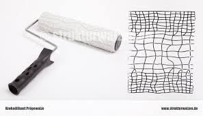5 zoll geprägtes wandfarbenrollenwerkzeug für das verzieren des hauses. Strukturwalze Krokodilhaut Croco Pragetechniken Spachteltechniken Stucco Kreativtechniken Musterwalzenarchiv Musterwalzen Und Zubehor Kaufen