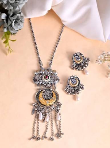Buy Navratri Jewellery Online - Garbha Jewellery Shopping – Silvermerc Designs