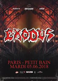 Pogledajte šta donosi i na kojim uređajima će se koristiti od jeseni. Exodus Tour 2018 05 06 2018 Paris Ile De France France Concerts Metal Calendar