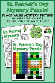 Fun and free printable st patricks day stem activities to try with the kids this season! Printable St Patrick S Day Place Value Mystery Picture Supplyme