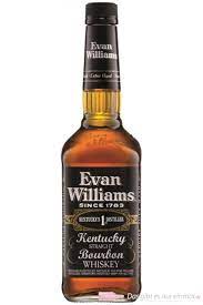 Produkttypen bourbon whiskey, american whisky. Evan Williams Black Kentucky Straight Bourbon