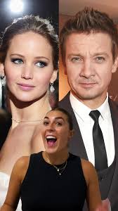Katniss Everdeen and Hawkeye are RELATED! You may know The Hunger Games’  Jennifer Lawrence and The Avengers’ Jeremy Renner for their heroic roles,  but did you know they’re also related? @abbeybonadies ...