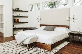 Copenhagen solid wood upholstered bedroom set. 24 Mid Century Modern Bedroom Decorating Ideas