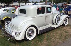 1934 Packard Pearl White Pearl White Packard Chevy Van