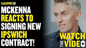 Kieran McKenna shuns Premier League interest to sign lucrative new contract  that trebles Ipswich wages