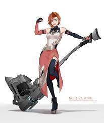 Artstation Nora Valkyrie Future 3 0 Bach Do Rwby Rwby Characters Rwby Anime