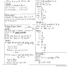 Mathematics 0580 Formula Sheet 19n09wzd3pnv