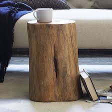 Natural Tree Stump Side Table Tree Stump Side Table Ski Lodge Decor Lodge Decor
