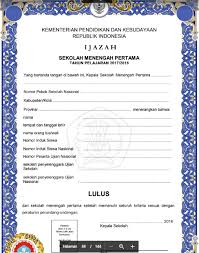 Blangko sd, sdlb, smp, smplb, sma, smalb, dan smk 2. Blangko Ijazah 2018 Sd Smp Sma Smk Sdlb Smplb Smalb Spk Paket A B C Info Pendidikan Terbaru