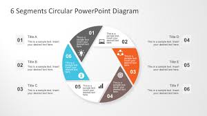 6 Segments Circular Powerpoint Diagram