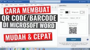 Maybe you would like to learn more about one of these? Cara Membuat Qr Code Di Microsoft Word Youtube