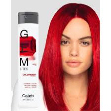 Colored hair needs to be washed with formulas that are up for the task. Celeb Luxury Gem Lites Color Wash Original Ruby 244ml Hair Free Delivery Justmylook